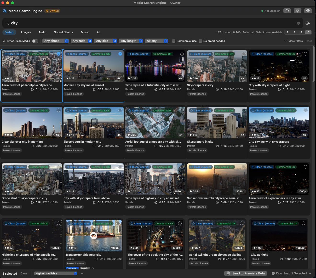 Media Search Engine