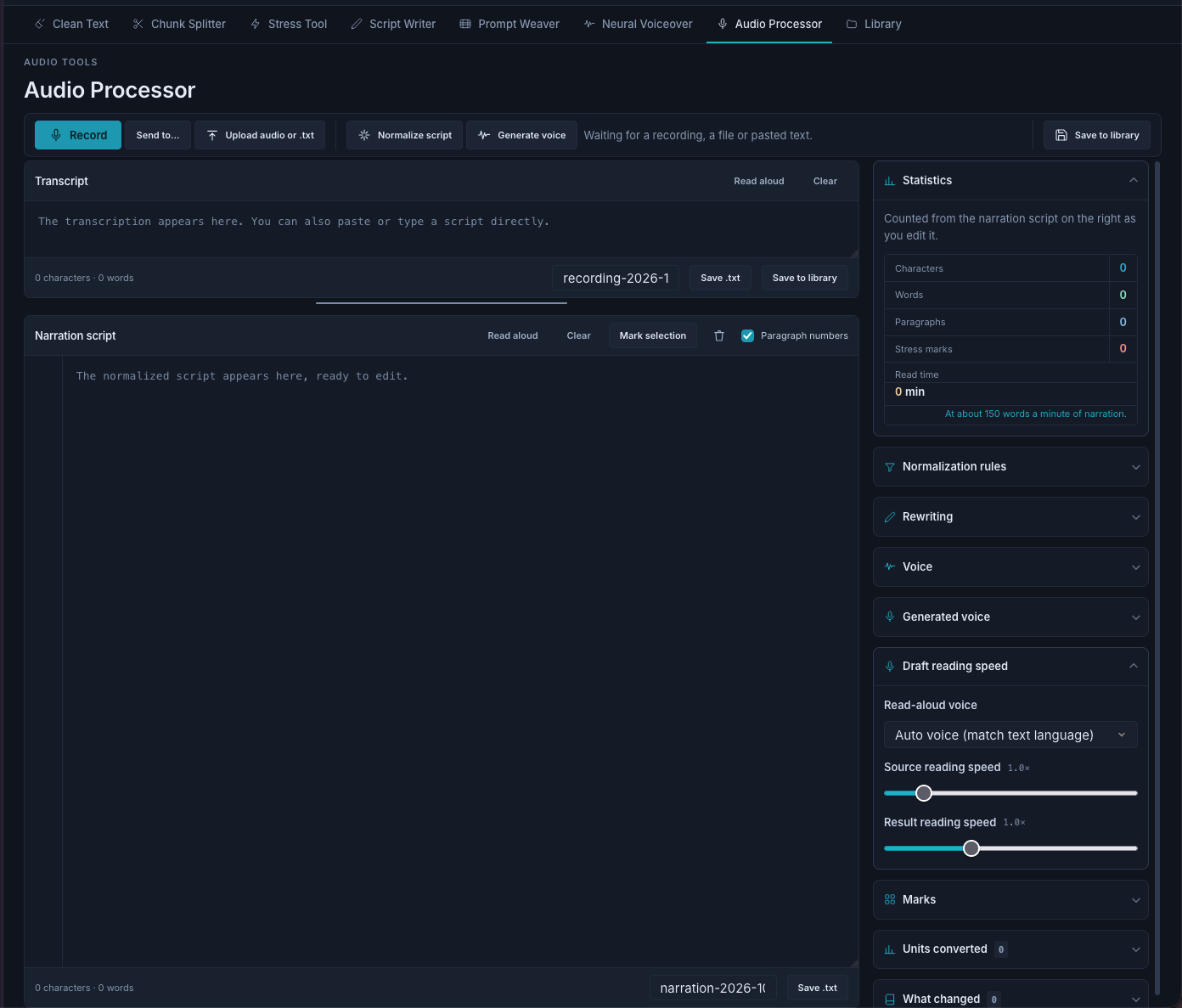 Script Processor Pro screenshot
